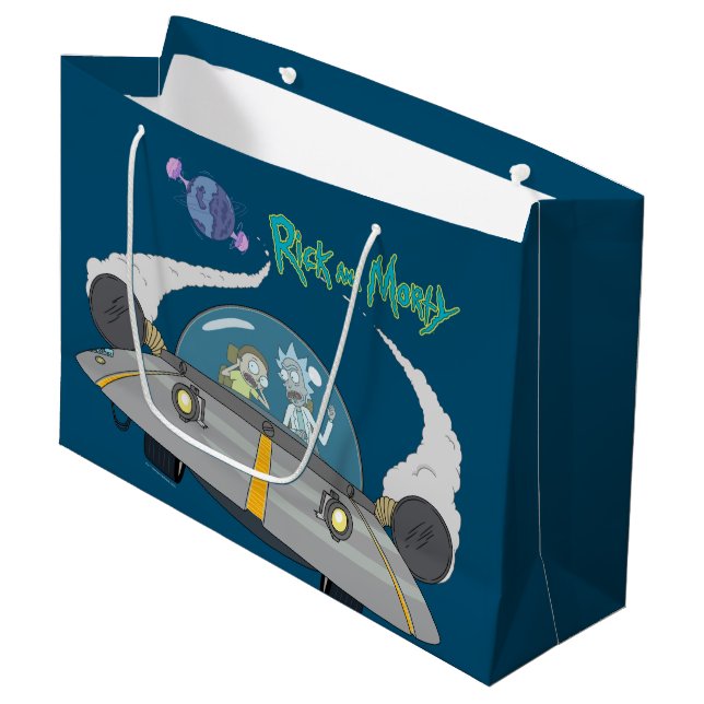 RICK OCH MORTY™ | Flygning i rymden Frakt (Framsidan Vinklad)