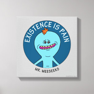 RICK OCH MORTY™ Förekomsten är smärtsam Canvastryck