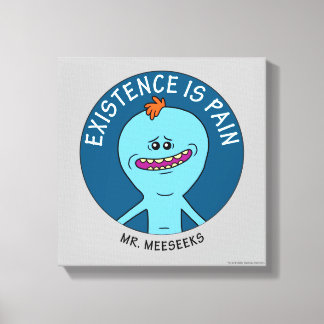 RICK OCH MORTY™ | Förekomsten är smärtsam Canvastryck