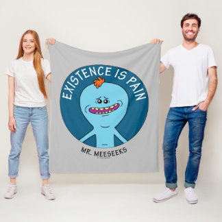 RICK OCH MORTY™ | Förekomsten är smärtsam Fleecefilt