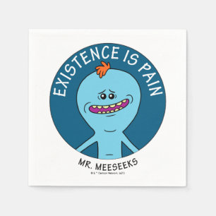 RICK OCH MORTY™   Förekomsten är smärtsam Pappersservett