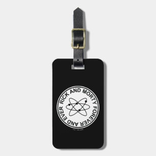 Rick och Morty Forever och All Atomic Badge Bagagebricka