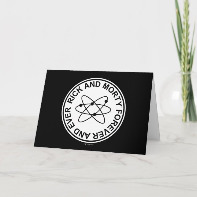 Rick och Morty Forever och All Atomic Badge Kort (Framsida)