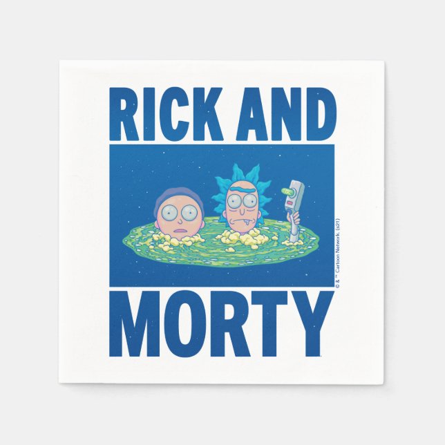 RICK OCH MORTY™ | Genomsökning via portal Pappersservett (Framsidan)