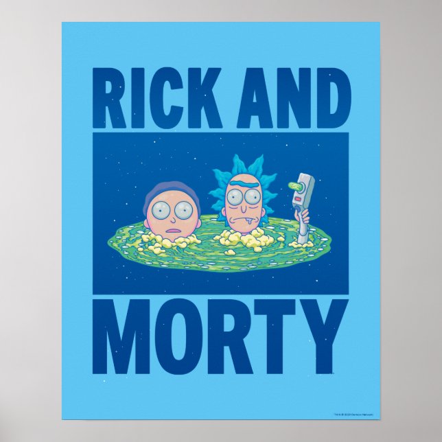 RICK OCH MORTY™ | Genomsökning via portal Poster (Framsidan)
