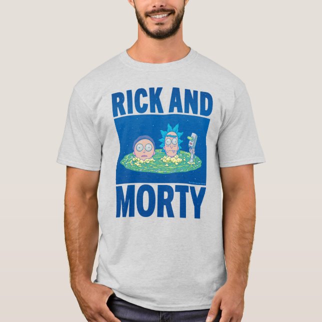 RICK OCH MORTY™ | Genomsökning via portal T Shirt (Framsida)