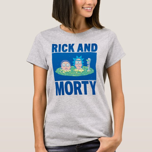 RICK OCH MORTY™ | Genomsökning via portal T Shirt (Framsida)