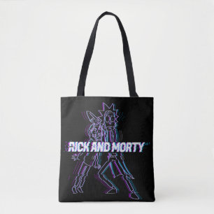 RICK OCH MORTY™ Glitched Rick och Morty Tygkasse