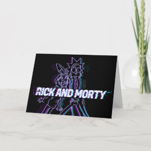 RICK OCH MORTY™ Glitsade Rick och Morty Kort