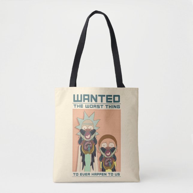 RICK OCH MORTY™ | Glorzo Wanted Poster Tygkasse (Framsida)
