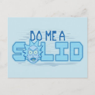 RICK OCH MORTY™  Gör mig en heldragen Inbjudan Vykort