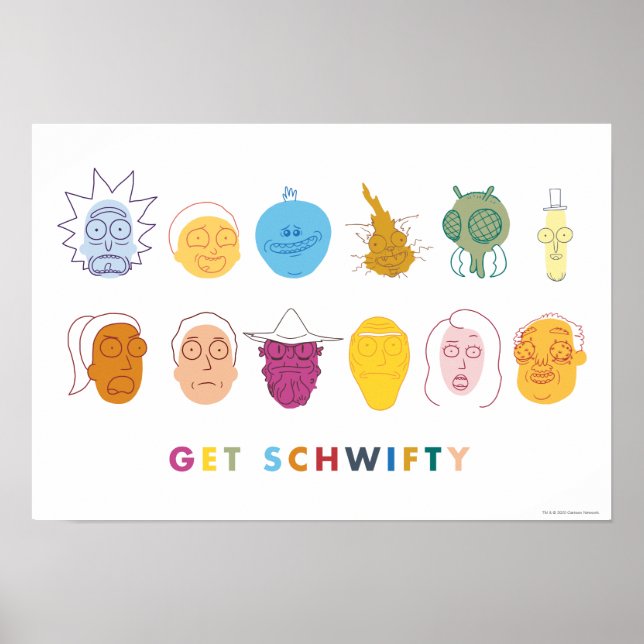 RICK OCH MORTY™ | Hämta Schwifty Poster (Framsidan)