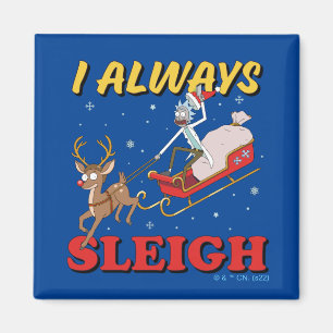 Rick och Morty I Sleigh Magnet