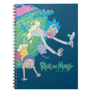 RICK OCH MORTY™ Infekterad portal Anteckningsbok
