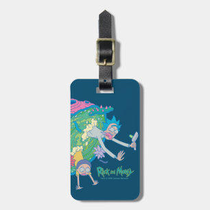 RICK OCH MORTY™ Infekterad portal Bagagebricka