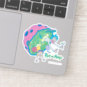 RICK OCH MORTY™ Infekterad portal Klistermärken
