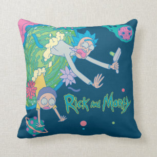 RICK OCH MORTY™   Infekterad portal Kudde