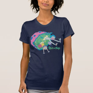 RICK OCH MORTY™   Infekterad portal T Shirt