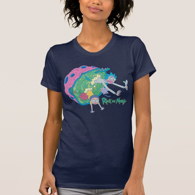 RICK OCH MORTY™ | Infekterad portal T Shirt (Framsida)