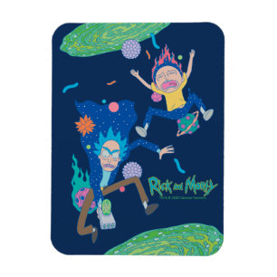 RICK OCH MORTY™ Infekterad portaljump Magnet