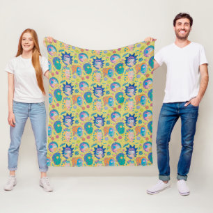 RICK OCH MORTY™   Infekterad Smith-familjen Mön Fleecefilt