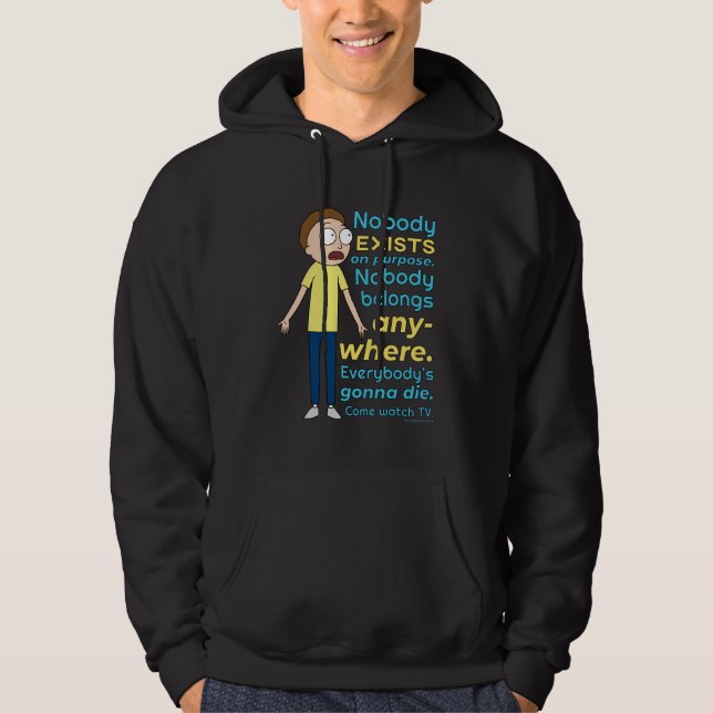 RICK OCH MORTY™ | Ingen finns för ändamålet Hoodie (Framsida)