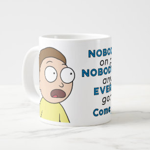 RICK OCH MORTY™ Ingen finns för ändamålet Jumbo Mugg