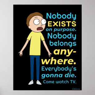 RICK OCH MORTY™ Ingen finns för ändamålet Poster