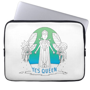 RICK OCH MORTY™ Ja drottning Laptop Fodral