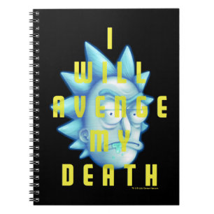 RICK OCH MORTY™ Jag kommer att dö Anteckningsbok