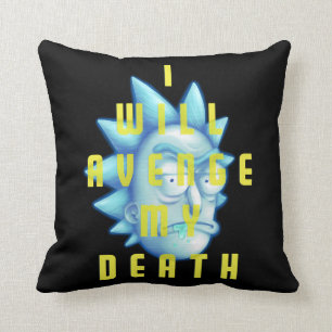 RICK OCH MORTY™ Jag kommer att dö Kudde