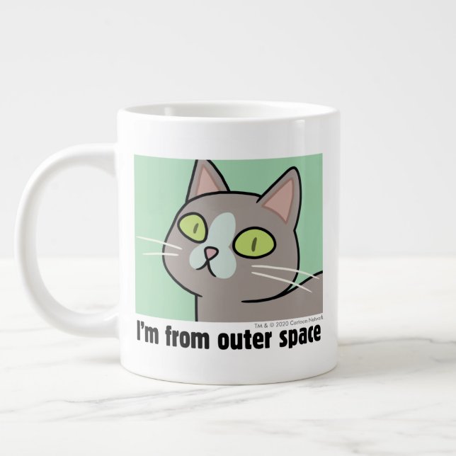 RICK OCH MORTY™| Jag kommer från Rymden Jumbo Mugg (Vänster)