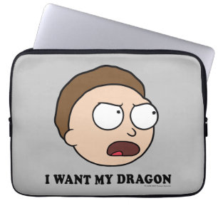 RICK OCH MORTY™ Jag vill ha min drake Laptop Fodral