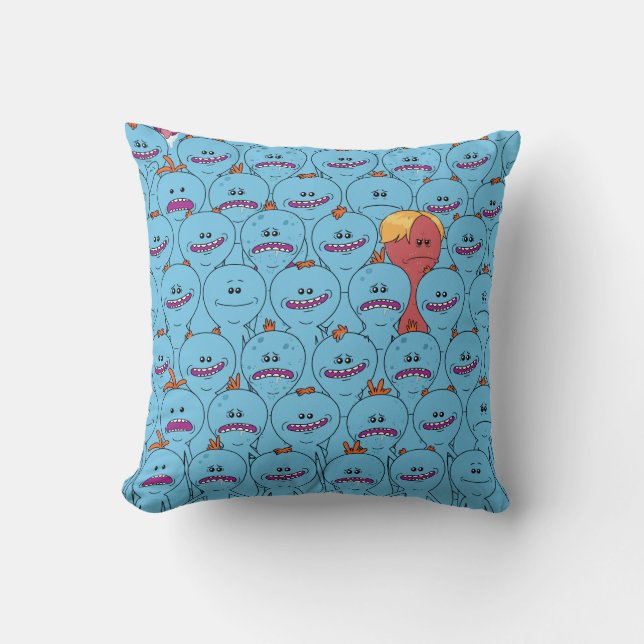 RICK OCH MORTY™ | Kirkland Meeseeks Kudde (Framsida)