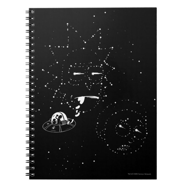 RICK OCH MORTY™ | Konstellationer Anteckningsbok (Framsidan)
