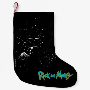 RICK OCH MORTY™  Konstellationer Liten Julstrumpa