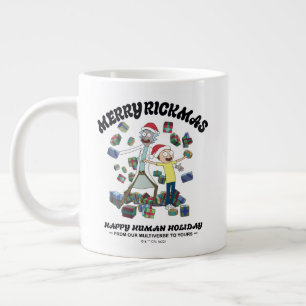 Rick och Morty Merry Rickmas Presenter Jumbo Mugg