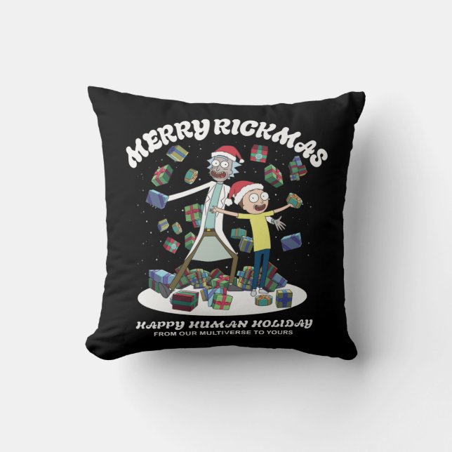 Rick och Morty | Merry Rickmas Presenter Kudde (Framsida)