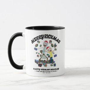 Rick och Morty Merry Rickmas Presenter Mugg