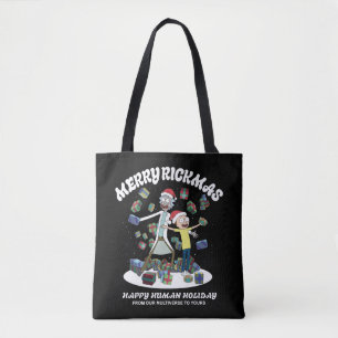 Rick och Morty Merry Rickmas Presenter Tygkasse