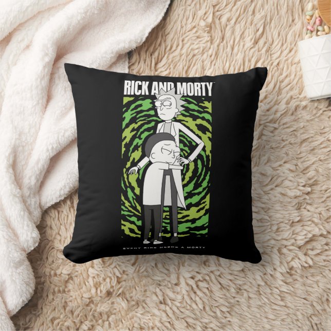 RICK OCH MORTY™ | Morty Hugger Rick Kudde (Filt)
