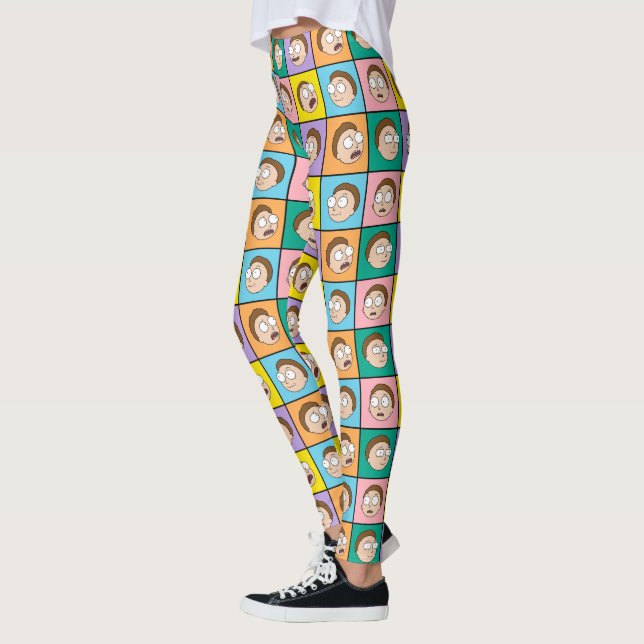 RICK OCH MORTY™| Morty's Moods Leggings (Vänster)