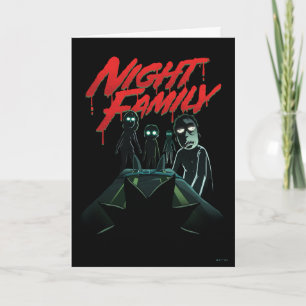 RICK OCH MORTY™ Nattfamilj Kort