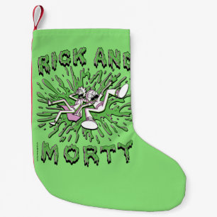 RICK OCH MORTY™ Nedbrytning i surt fett Liten Julstrumpa
