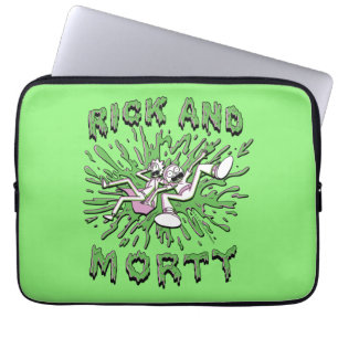RICK OCH MORTY™ Nedgång i syravärde Laptop Fodral