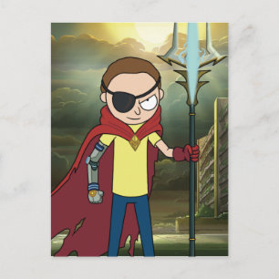 RICK OCH MORTY™  Ondska moralen Inbjudan Vykort