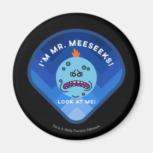 RICK OCH MORTY™ Patch Rymden Mönster Magnet