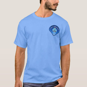 RICK OCH MORTY™ Patch Rymden Mönster T Shirt