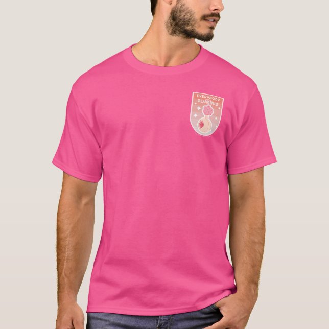 RICK OCH MORTY™ | Patch Rymden Mönster T Shirt (Framsida)