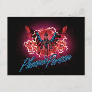 RICK OCH MORTY™ Phoenix Person Inbjudan Vykort